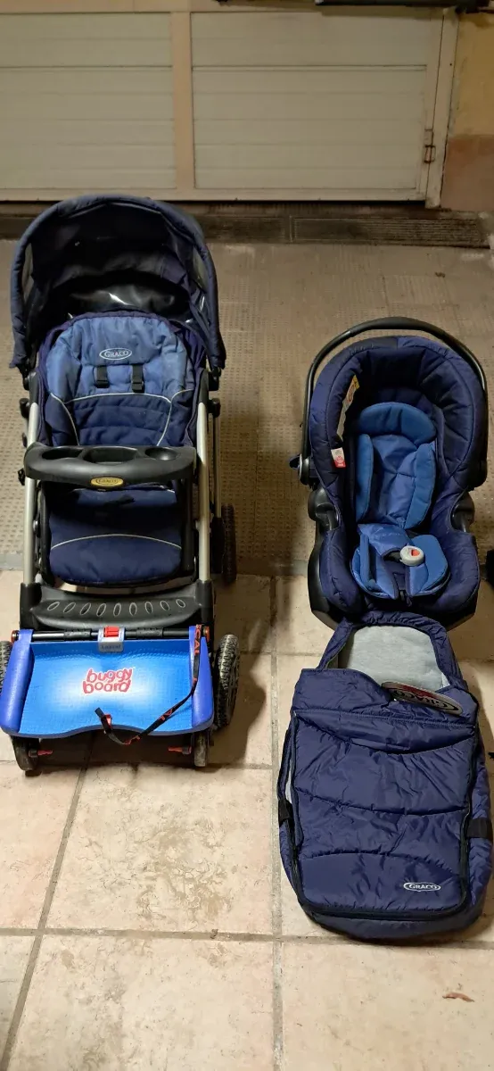 SÓLO FINDE URGE Carro, Maxi Cosi, Capazo y patinet