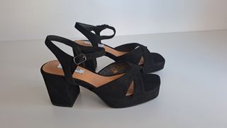 Sandalias negra "chika 10"-talla 36,37,38,39,40,41