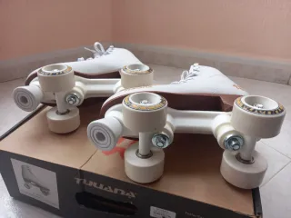 Patines Tijuana Talla 36 Blancos