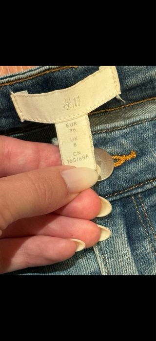 Pantalón Vaquero H&M Azul