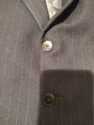 Americana de rayas hombre