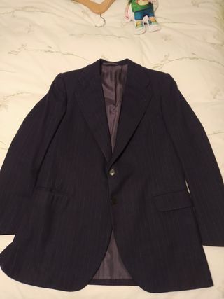 Americana de rayas hombre