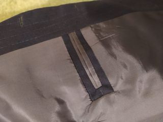 Americana de rayas hombre