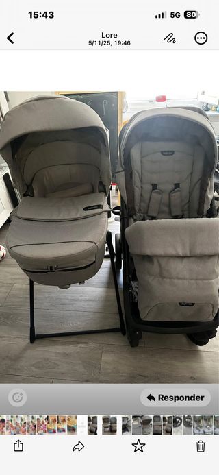 coche bebé y silla coche en perfectas condiciones