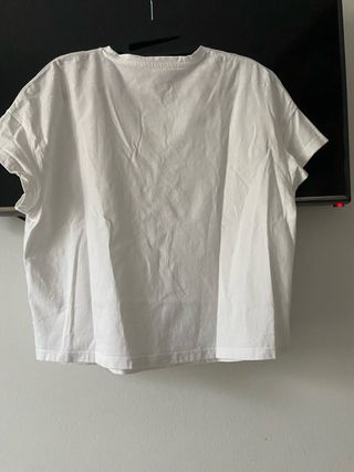 Camiseta Mango Flores Amarillas