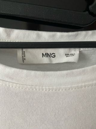 Camiseta Mango Flores Amarillas