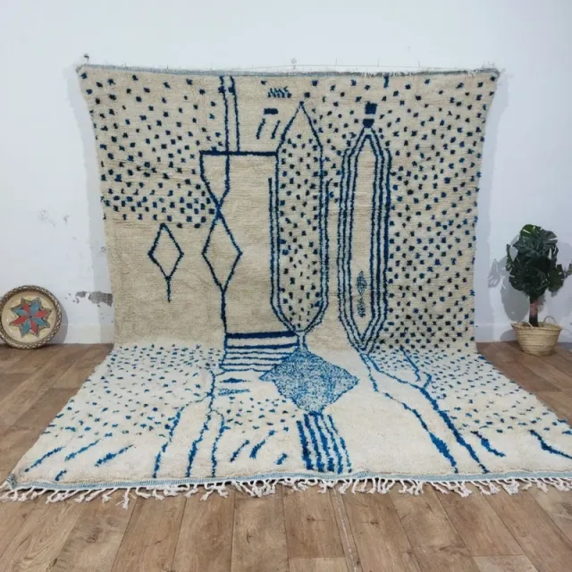 Alfombra de lana fabricación artesanal