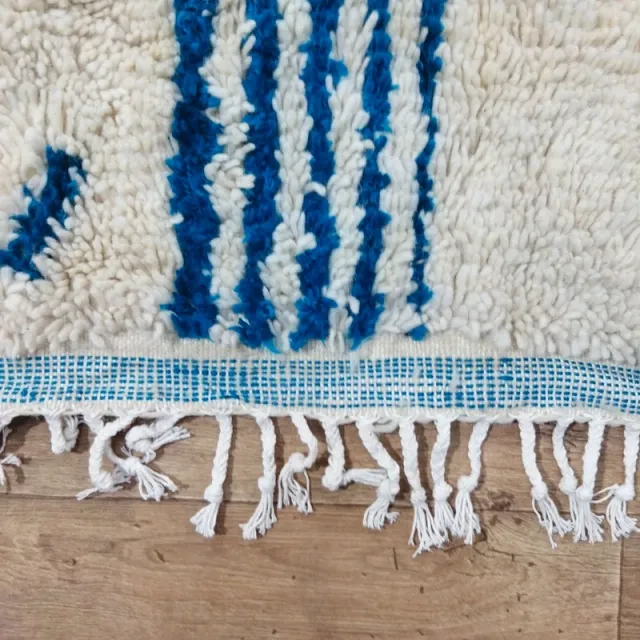 Alfombra de lana fabricación artesanal