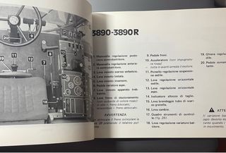 Libretto Uso e Manutenzione Mietitrebbia Laverda