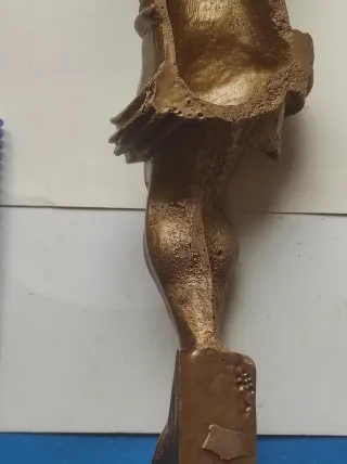 Figura Jesucristo Cerámica Vintage