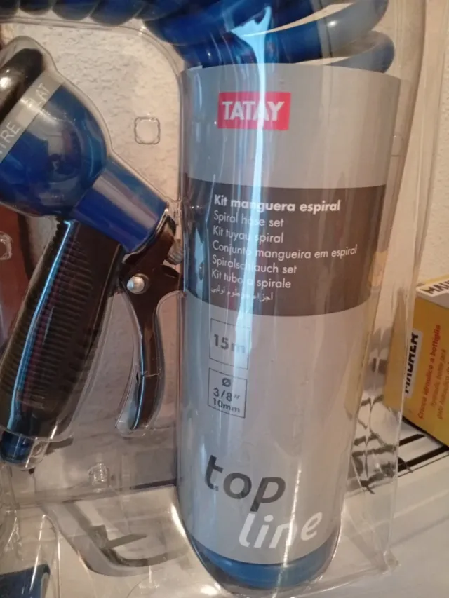 Manguera espiral TATAY Top Line 15m