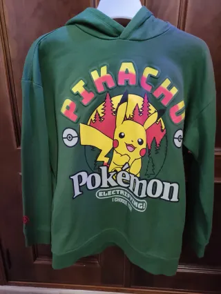 Sudadera Pokémon Pikachu Talla 11-12 años