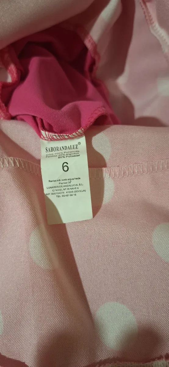 Traje Sevillanas Niña