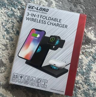 Carregador Sem Fio WE-LOAD 3 em 1 Dobrável