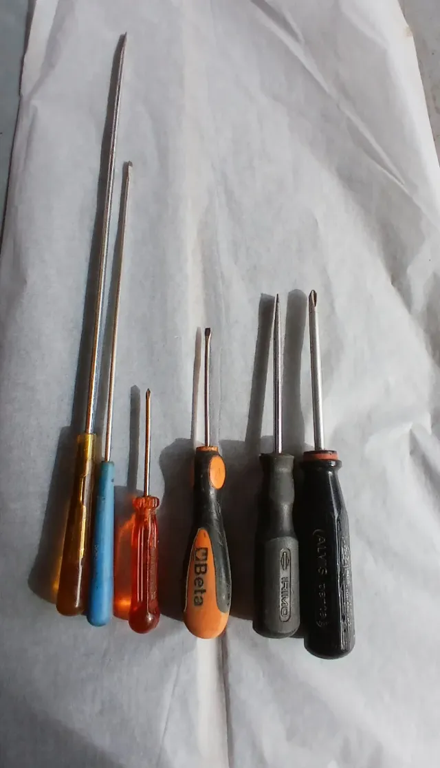 Lote de 6 destornilladores