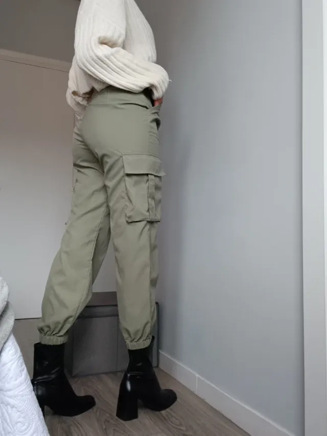 Pantalones cargo Shein verdes