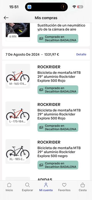 Bicicleta Montaña Rockrider MTB 29 Aluminio