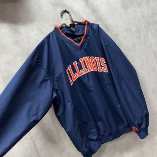 Giacca Starter Illinois Vintage Blu Arancione XL