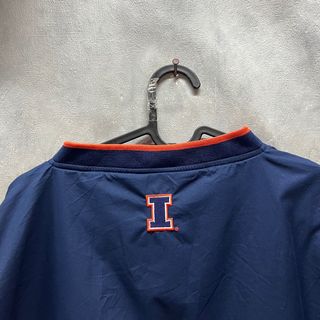 Giacca Starter Illinois Vintage Blu Arancione XL