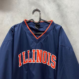Giacca Starter Illinois Vintage Blu Arancione XL