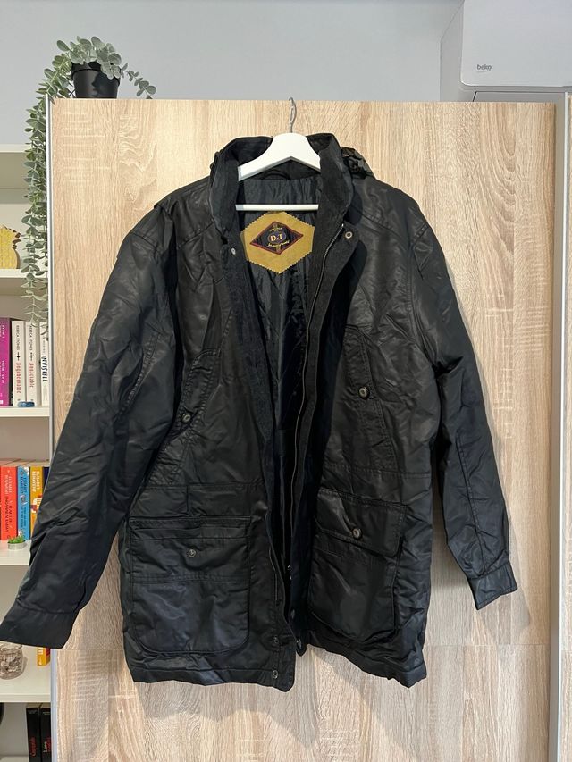 Chaquetón de hombre negro