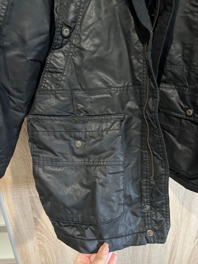 Chaquetón de hombre negro