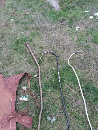 Pantalones de cuero para montar