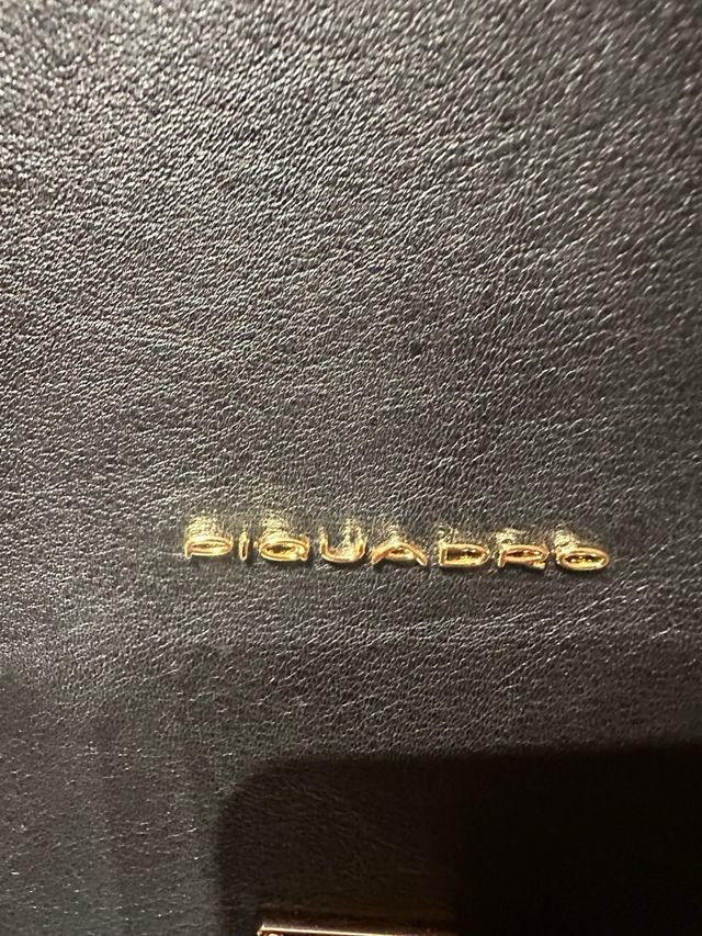 Cartella Piquadro Nera Pelle