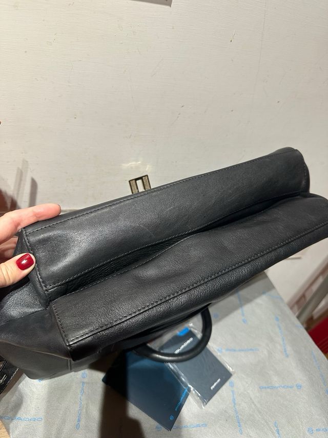 Cartella Piquadro Nera Pelle