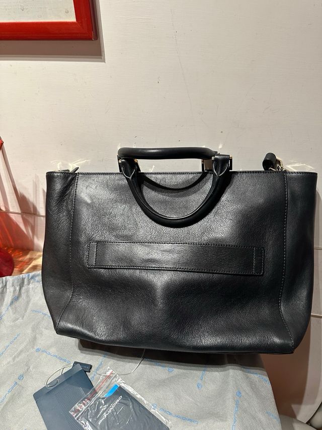 Cartella Piquadro Nera Pelle