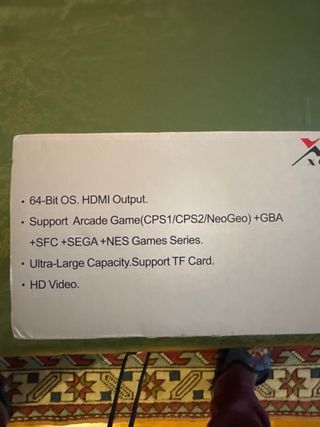 Consola X GAME 600 en 1. Nueva.