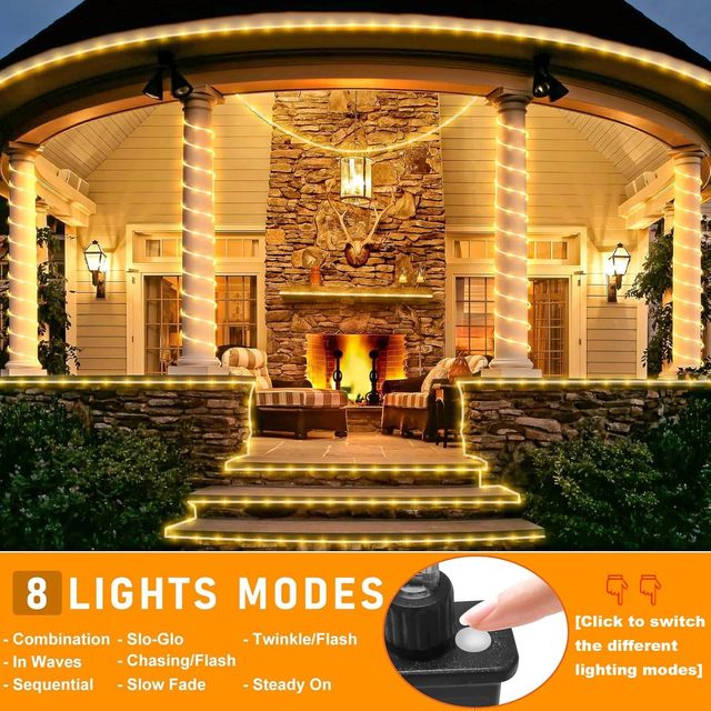 NUEVO - Manguera Luces LED Exterior 20M 200