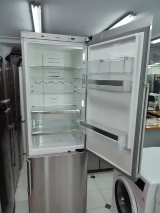Frigorífico Siemens Inox clase A+ 200x60cm garanti