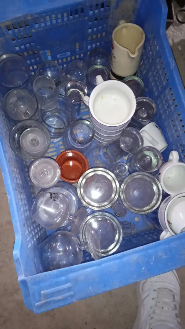 Cristalería variada