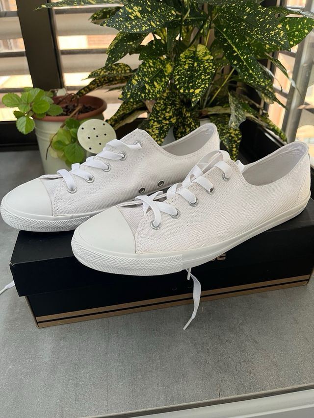 Zapatillas Converse Mujer Blancas Nuevas