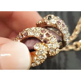 Collana By Simon con Serpente con Zirconi