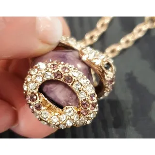 Collana By Simon con Serpente con Zirconi