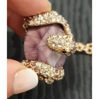 Collana By Simon con Serpente con Zirconi