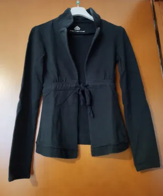 Giacca felpa Fornarina nera sagomata