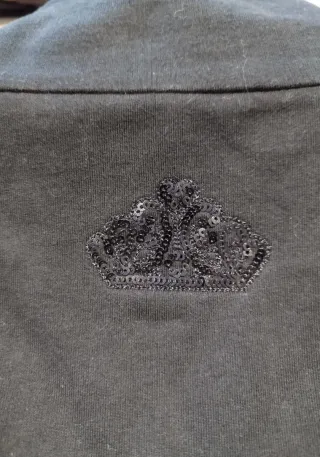 Giacca felpa Fornarina nera sagomata