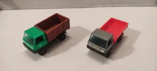 Camioncini plastica Höflen anni '60 (2 pezzi)