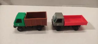 Camioncini plastica Höflen anni '60 (2 pezzi)