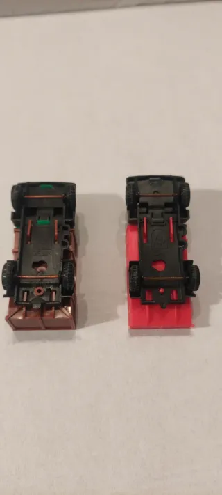 Camioncini plastica Höflen anni '60 (2 pezzi)