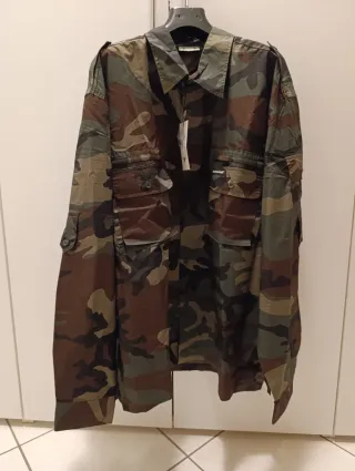 Camicia uomo cotone pesante camouflage