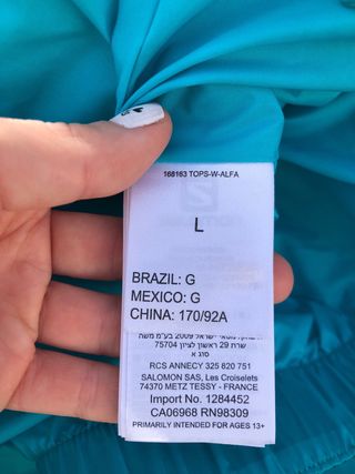 Giacca da neve Salomon Icetown donna celeste tg L