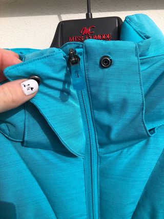 Giacca da neve Salomon Icetown donna celeste tg L