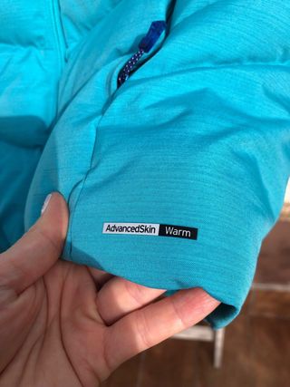 Giacca da neve Salomon Icetown donna celeste tg L