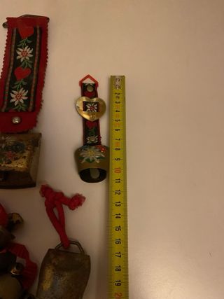 Portachiavi campanella con fiori