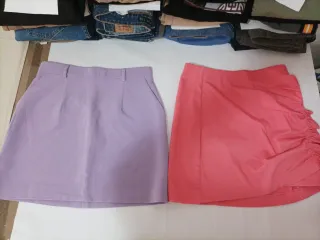 Set 2 minigonne taglia S