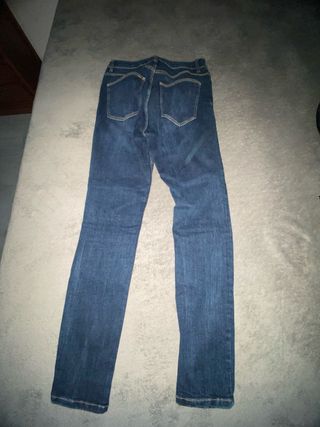 Pantalón vaquero mujer azul